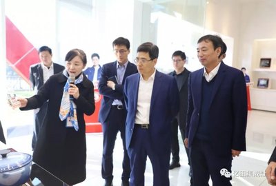 海尔集团总裁周云杰一行调研亿田 共谋未来科技推广新篇章